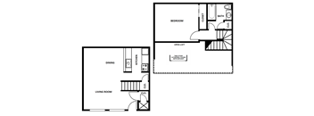 Eden West - 1 Bed - 1 Bath - 800 sq ft