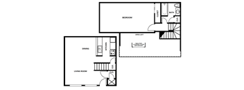 Eden West - 1 Bed - 1 Bath - 900 sq ft