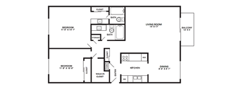 2 Bed|2 Bath - Mid or Top