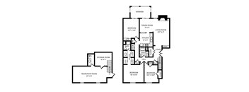 Regents Walk - 3 Bedroom - 2 Bath + Maisonette & Fireplace