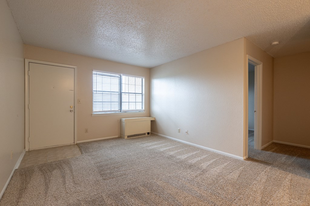 Southfork Apartments One bedroom Living