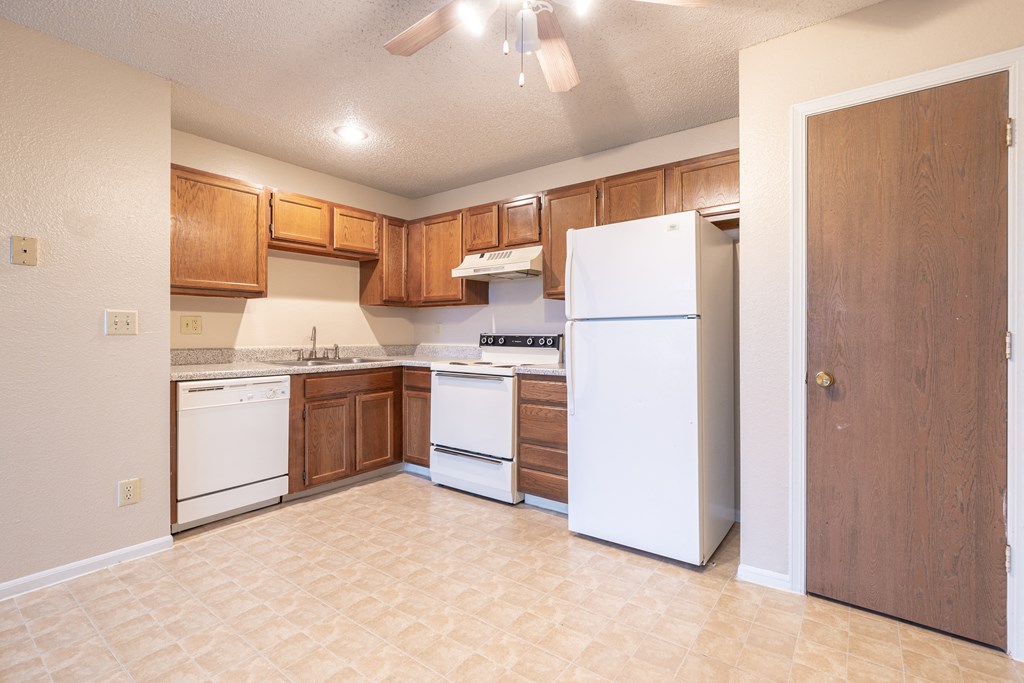 Southfork Apartments One bedroom Kitchen