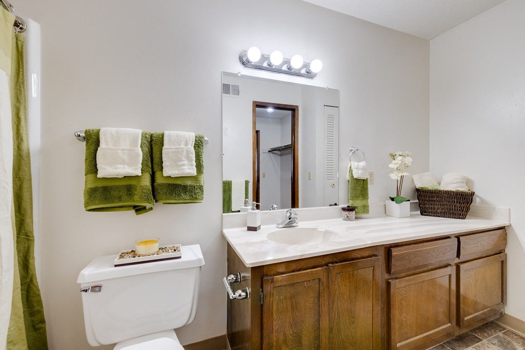 Cozy one-bedroom, one-bathroom living space, providing a comfortable and intimate environment.