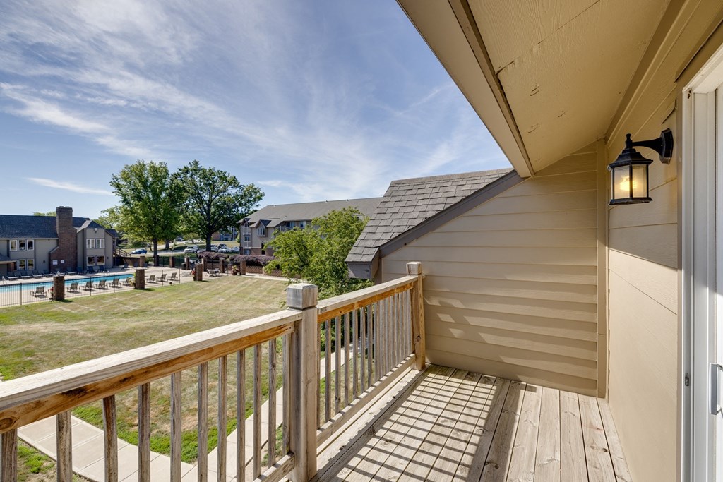 Spacious two-bedroom, two-bathroom living space, offering comfort and privacy for residents.