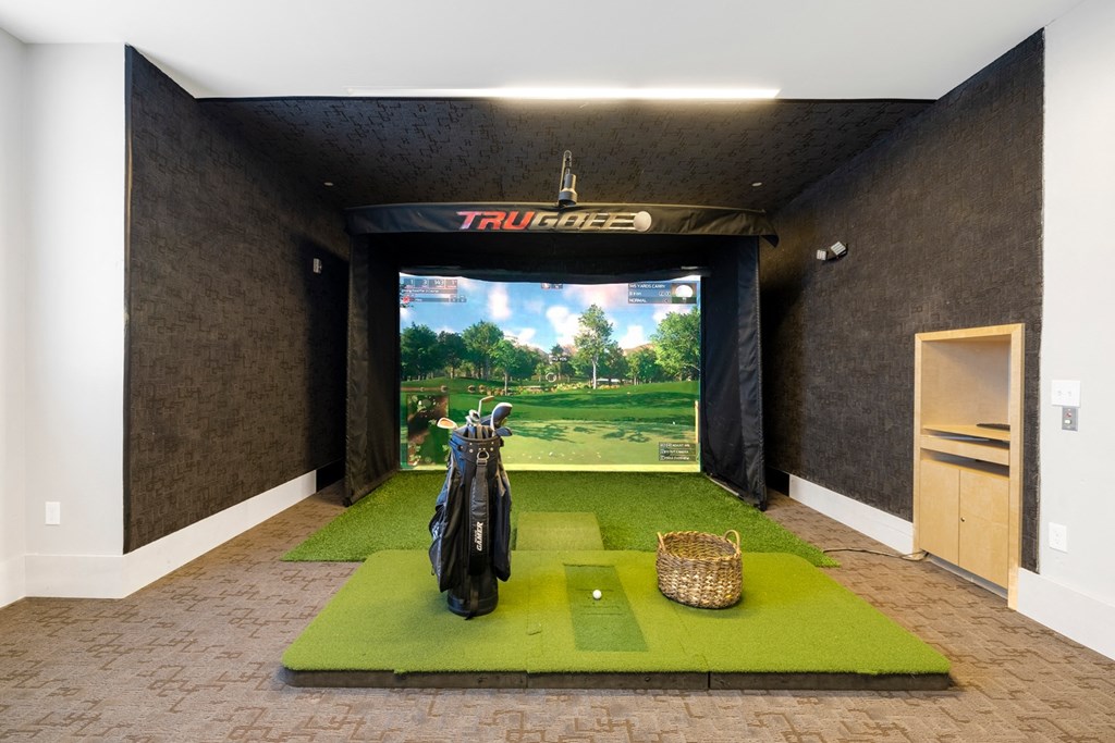 Golf Simulator at Indigo 301 Apartments, King of Prussia, 19406