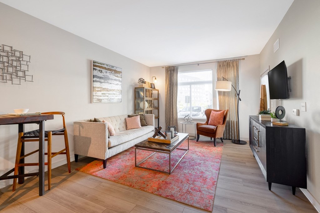 Dining And Living at Indigo 301 Apartments, Pennsylvania