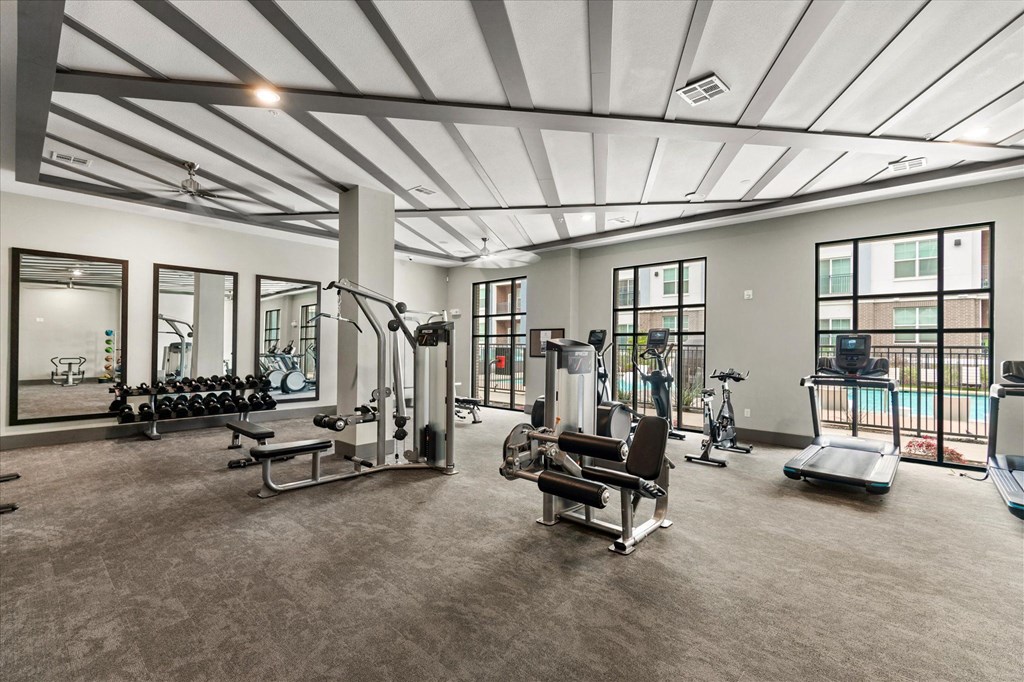 the apartments at masse corner 205 fitness room