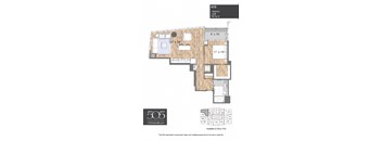 A 1 bedroom apartment with 1 bath and 788 square feet.