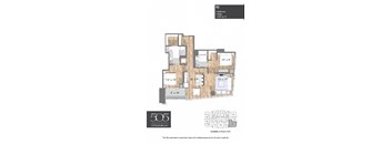 A 2-bedroom apartment with 2 bathrooms and 1,038 square feet.