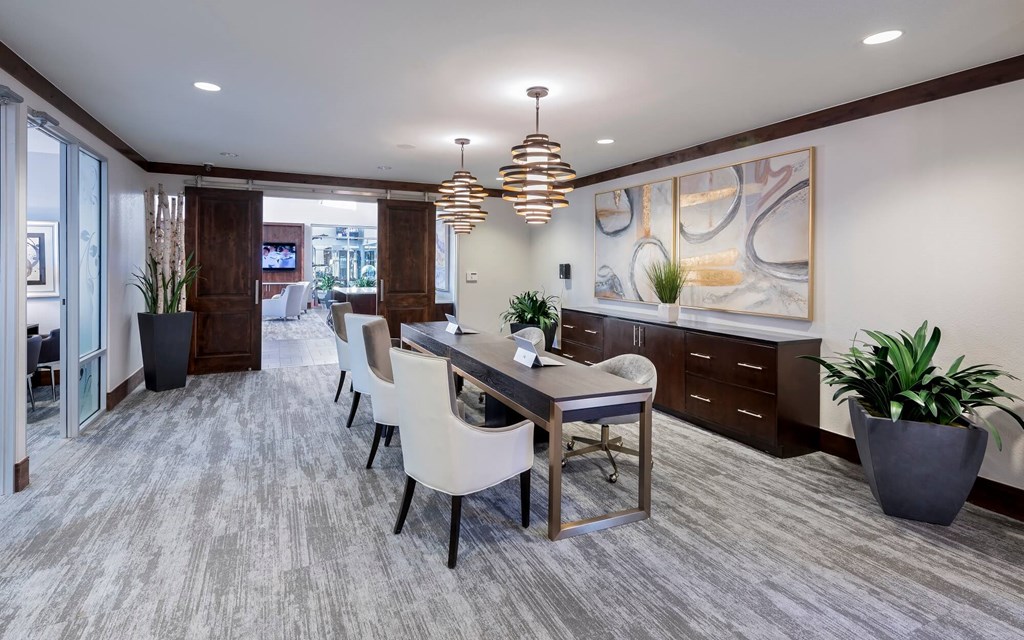 Centro Apartments Community Business Center