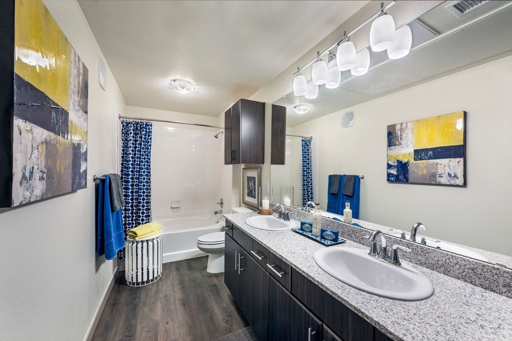 Centro Apartments Master Bathroom