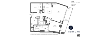 Chorale  - 2 bedroom den
