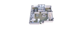 Kota North Scottsdale Apartments in Scottsdale, Arizona B2 Floor Plan