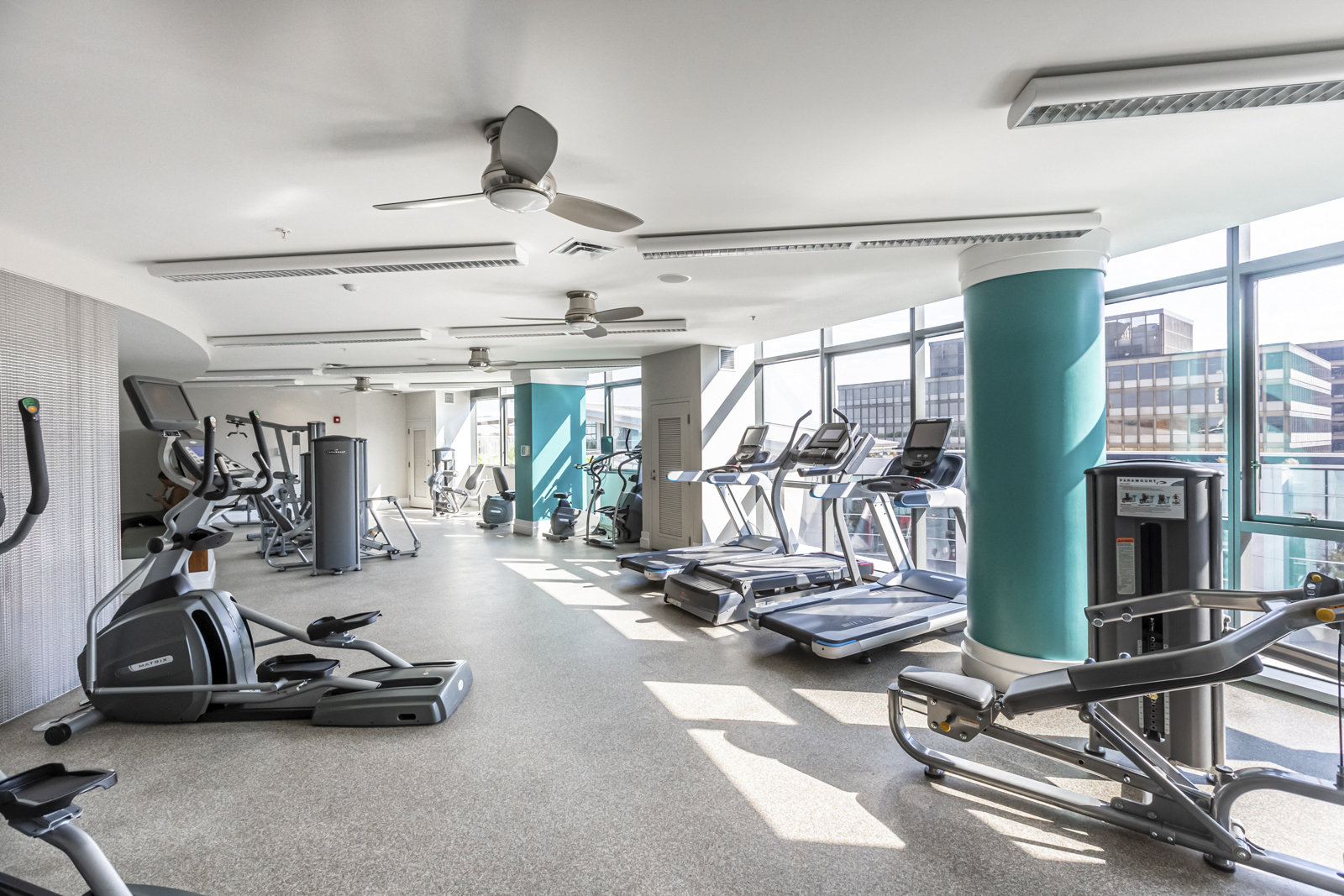 NoBe Market Apartments fitness center