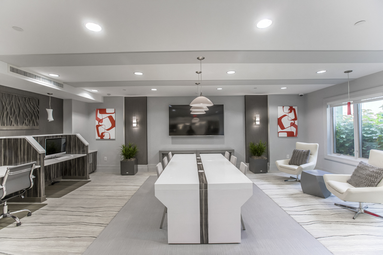 NoBe Market Apartments meeting room