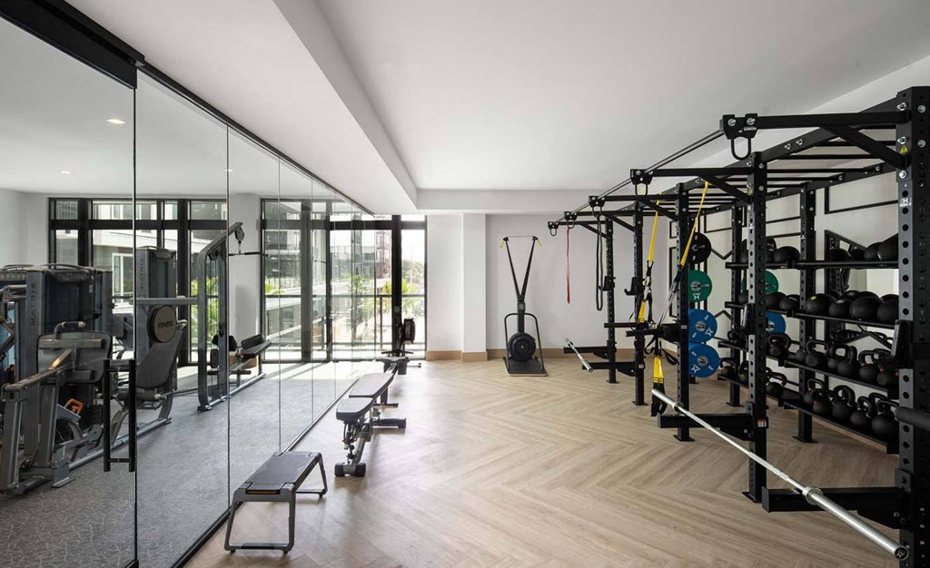 fitness center