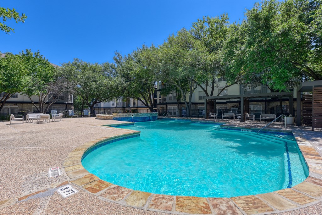 take a dip in our resort style pool