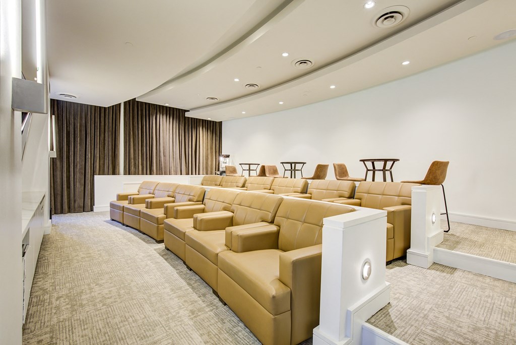 The Porter Brewers Hill Clubhouse Movie Theater