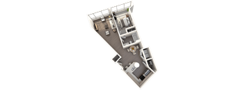 NoBe Market Loft L5 Floor Plan
