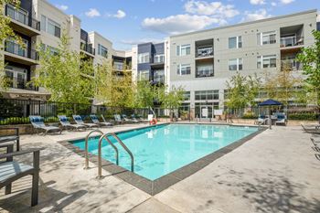 swimming pool at Indigo 301 Apartments, Pennsylvania, 19406