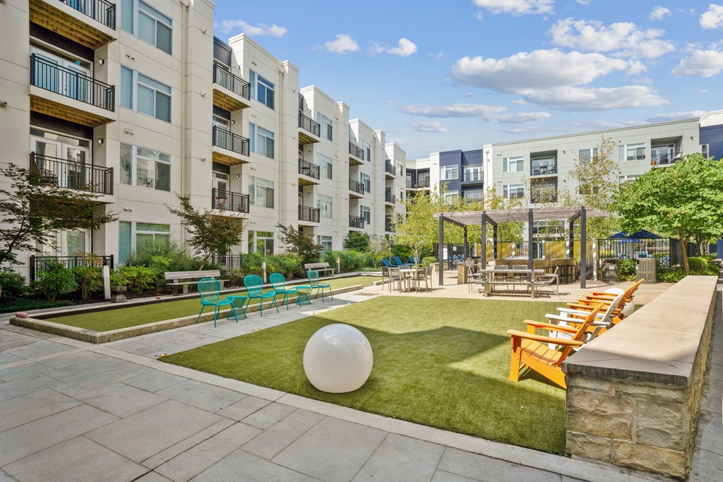 community garden at Indigo 301 Apartments, Pennsylvania, 19406