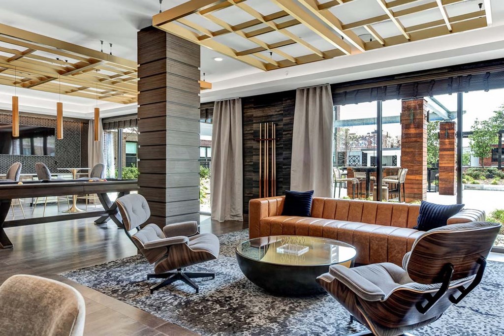 Clubhouse Resident Lounge at One500, Teaneck, NJ