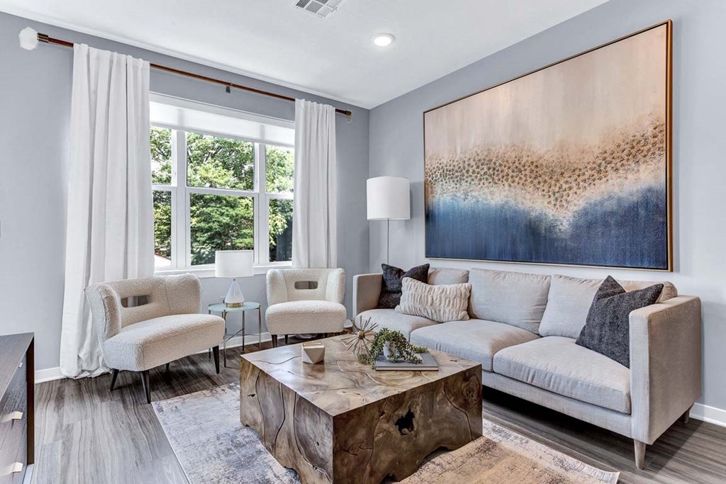 Modern Living Room at One500, Teaneck