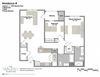 Layout L 2 Bed 2 Bath Floor Plan Layout L 2 Bed 2 Bath Floor Plan at The Waverly at Neptune, Neptune, 07753