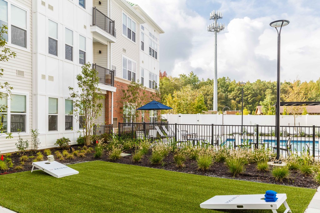 99 bridge board in courtyard at 99 Bridge, Old Bridge, 08857