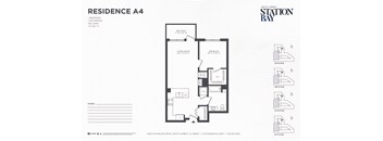A4 Floor Plan at Station Bay, South Amboy, 08879