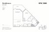 A6-a 1 Bedroom 1 Bathroom Floor Plan A6-a 1 Bedroom 1 Bathroom Floor Plan at One500, Teaneck, New Jersey