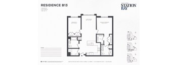 B13 Floor Plan at Station Bay, South Amboy, NJ, 08879