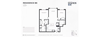 B6 Floor Plan at Station Bay, South Amboy, NJ, 08879