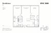 B1-e 2 Bed 2 Bath Floor Plan B1-e 2 Bed 2 Bath Floor Plan at One500, Teaneck, NJ