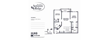 BIRCH Floor Plan at The Club at Autumn Ridge, New Jersey, 07083