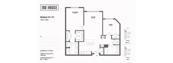 100 house, jersey city, new jersey, nj, NYC greater metropolitan area, luxury apartments, luxury rentals, new jersey, amenities, amenity, rent, rental, apartment, luxury, residence, floor plan, 2 bedroom