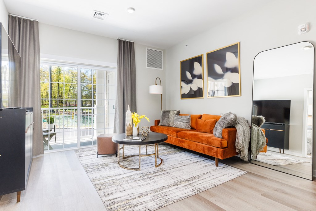 Modern Living Room at The Club West at Pearl River, Pearl River, NY, 10965