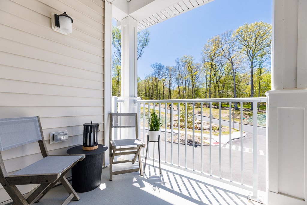 Balcony And Patio at The Club West at Pearl River, New York