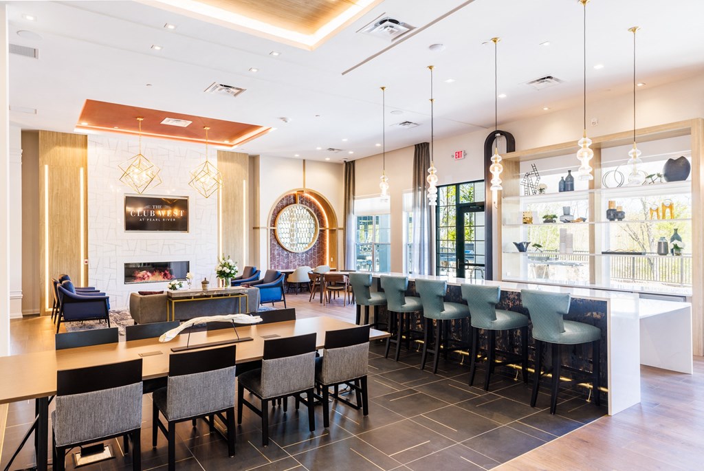 Clubhouse Kitchen at The Club West at Pearl River, Pearl River, New York