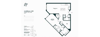 A10-AP-A Floor Plan at The Ivy, Chatham New Jersey