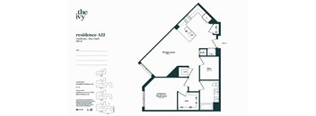 A12-AP-A Floor Plan at The Ivy, Chatham