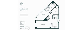 A15-AP-A Floor Plan at The Ivy, New Jersey, 07928