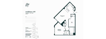 A16-AP-A Floor Plan at The Ivy, Chatham, NJ