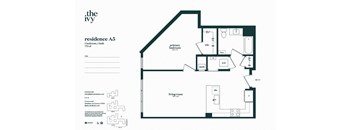A5-AP-A Floor Plan at The Ivy, New Jersey
