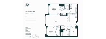 B18-AP-B16 Floor Plan at The Ivy, New Jersey, 07928