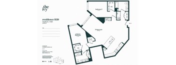 B39-AP-B25 Floor Plan at The Ivy, Chatham, NJ