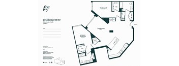 B40-AP-B24 Floor Plan at The Ivy, Chatham, NJ 07928