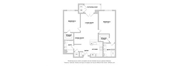 2 bed 2 bath B at The Reserve at Pearl River Apartments, Pearl River, NY