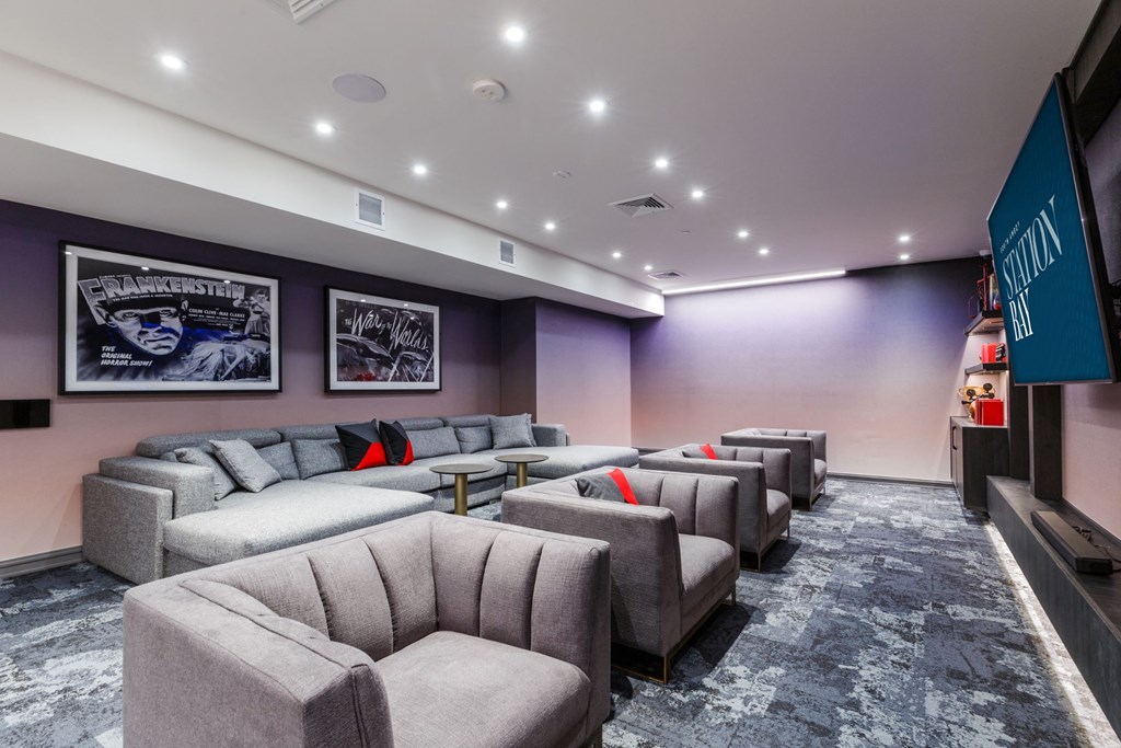 Media Lounge at Station Bay, New Jersey