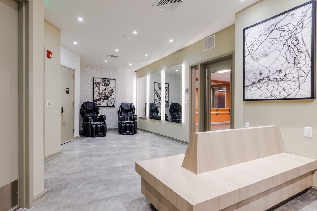 Lobby Area at Station Bay, New Jersey, 08879